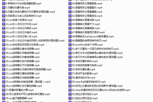 零基础CSS从入门到精通