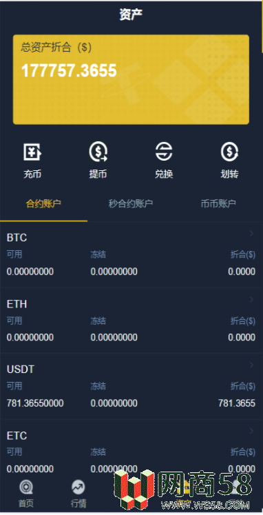 新版UI币币交易所合约|合约交易|二开bbank-5