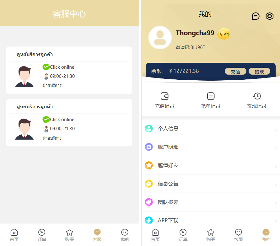 最新版基于TP开发的9国语言海外多语言刷单抢单源码+9色前端UI-3