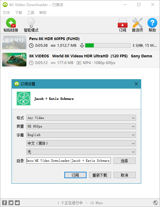 点击查看原图 4K Video油管高清B站视频下载v4.31破解版