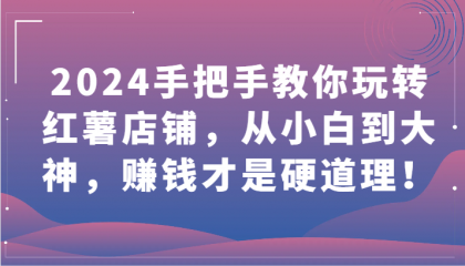 2024手把手教你玩转红薯店铺，从小白到大神，赚钱才是硬道理！-免费资源网-第16张图片