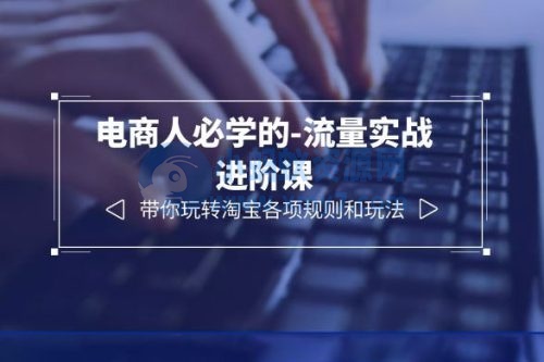 电商人必学的-流量实战进阶课：带你玩转淘宝各项规则和玩法「 12 节课」