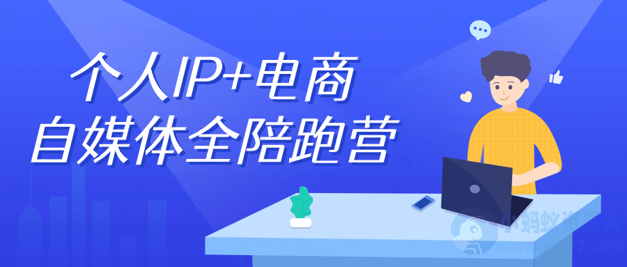 个人IP+电商自媒体全陪跑营