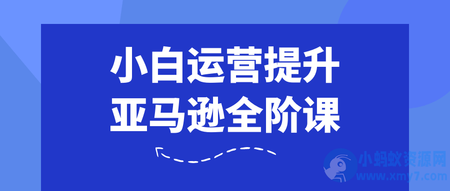小白运营提升亚马逊全阶课